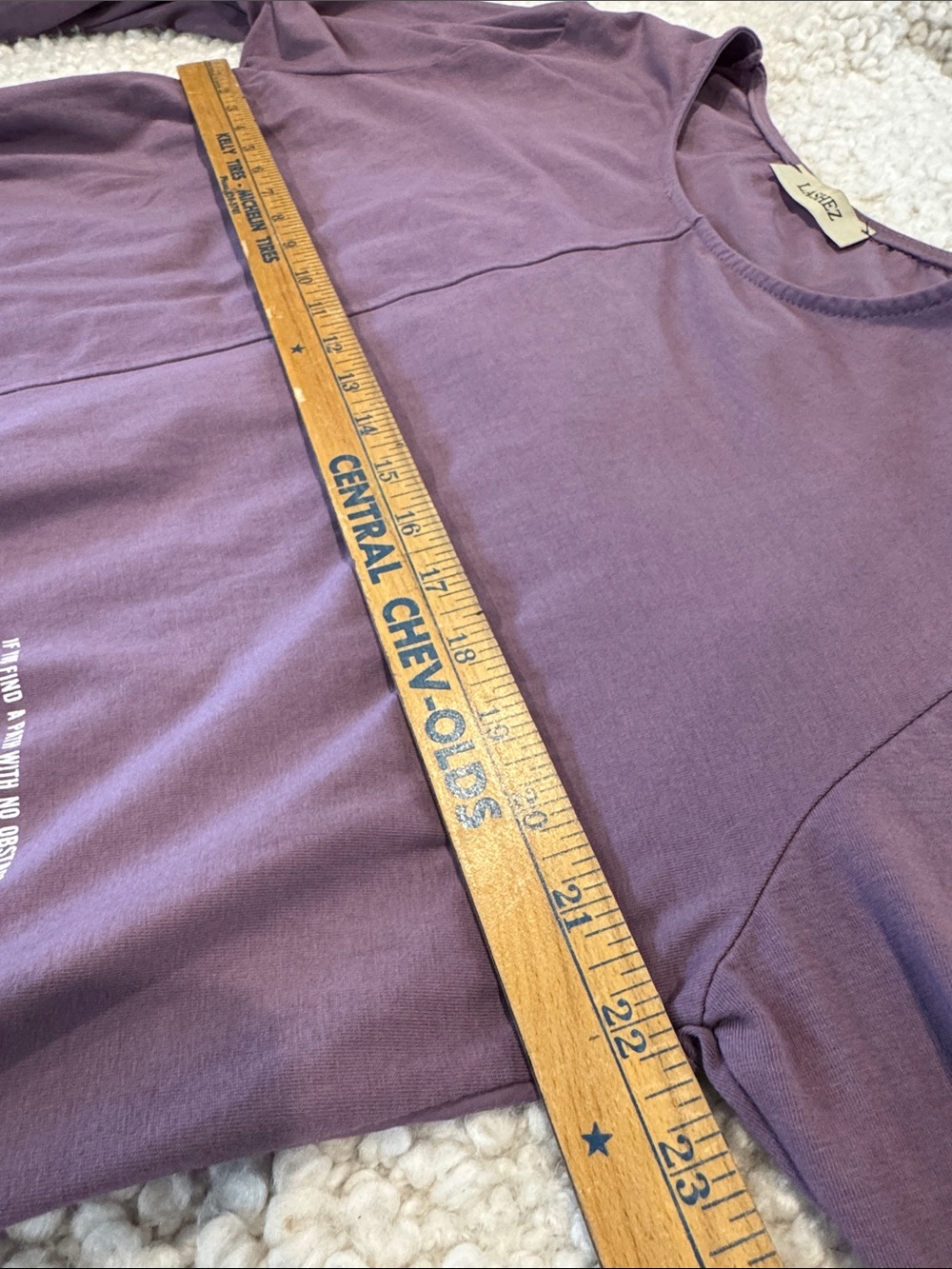 Lashez Made in Italy Cotton Blend Cocoon Dress – One Size 💜 - Picture 5 of 9